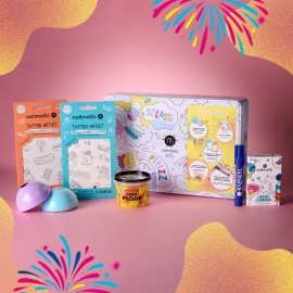 Nailmatic - Magic Box Κίτρινο - Σετ Μπάνιου & Παιχνίδι Με Κάρτες