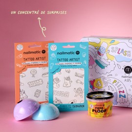 Nailmatic - Magic Box Κίτρινο - Σετ Μπάνιου & Παιχνίδι Με Κάρτες