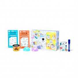 Nailmatic - Magic Box Κίτρινο - Σετ Μπάνιου & Παιχνίδι Με Κάρτες