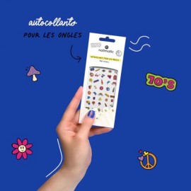 Nailmatic - Σετ 55 Αυτοκόλλητα Νυχιών 70's