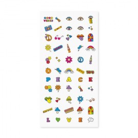 Nailmatic - Σετ 55 Αυτοκόλλητα Νυχιών 70's