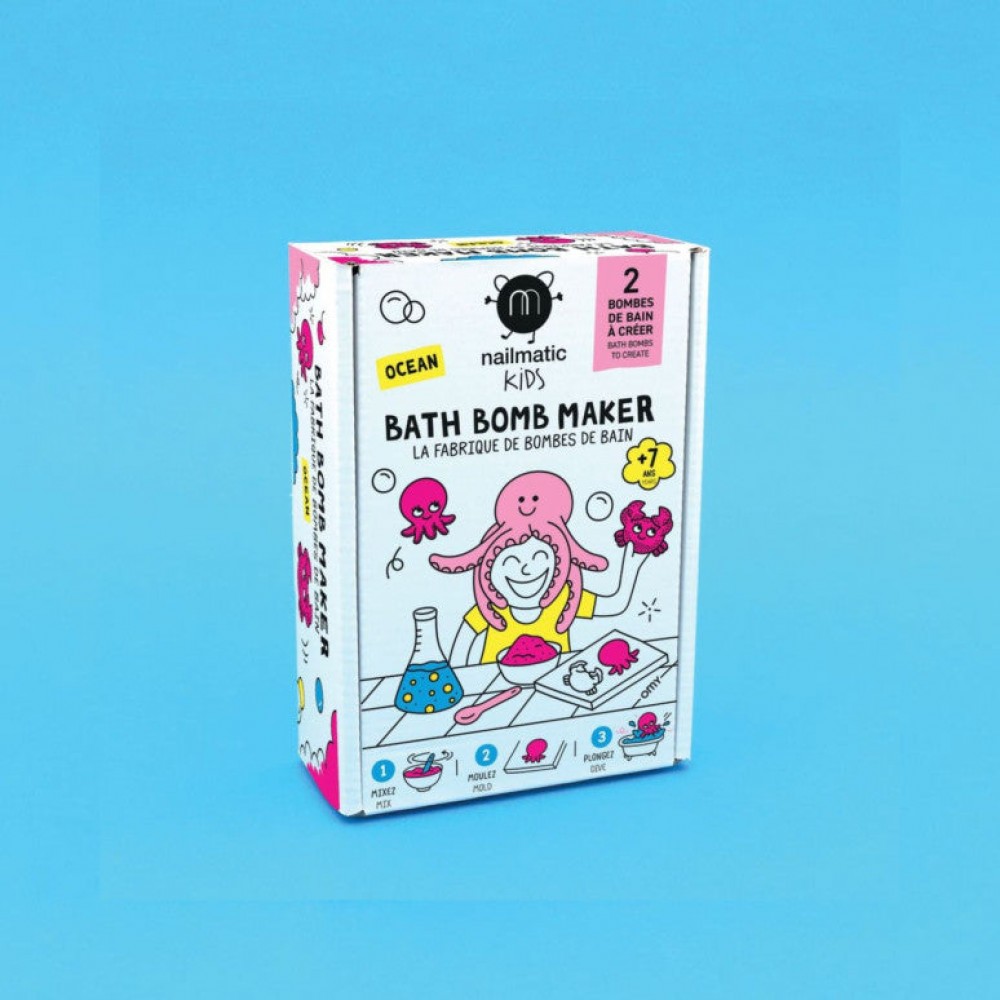 Nailmatic - Σετ Παρασκευής Bath Bomb Ωκεανός