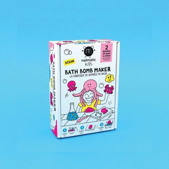 Nailmatic - Σετ Παρασκευής Bath Bomb Ωκεανός