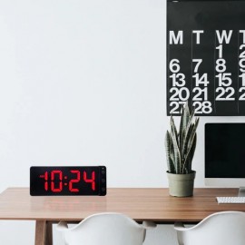 Nextime - Ψηφιακό Ρολόι Επιτραπέζιο/Τοίχου LED Red 27cm