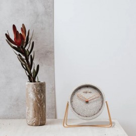 Nextime - Επιτραπέζιο Ρολόι Polyresin Grey