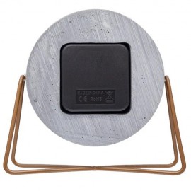 Nextime - Επιτραπέζιο Ρολόι Polyresin Grey