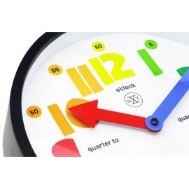 Nextime - Ρολόι Τοίχου Εκαμάθησης Ώρας Sophia 26cm