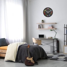 Nextime - Ρολόι Τοίχου Game Black 35cm