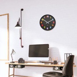 Nextime - Ρολόι Τοίχου Game Black 35cm