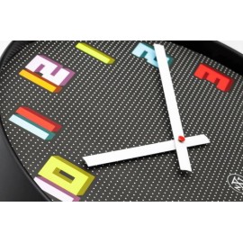 Nextime - Ρολόι Τοίχου Game Black 35cm