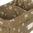 Nobodinoz - Καλάθι Αποθήκευσης Stories Brown Lilac 30x15cm