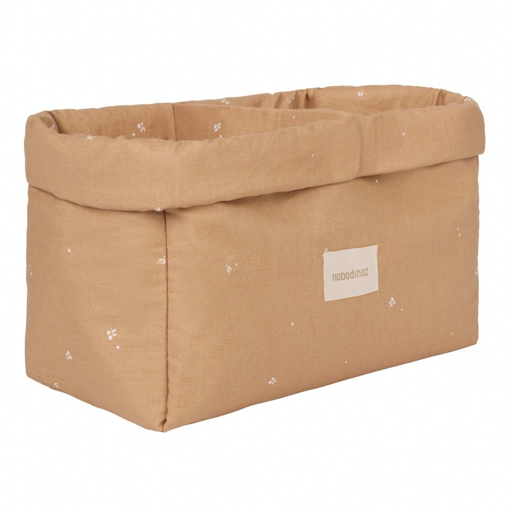 Nobodinoz - Καλάθι Αποθήκευσης Stories Blush Little Cherries 30x15cm