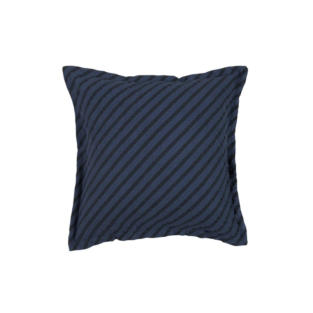 Nobodinoz - Διακοσμητικό Μαξιλάρι Landscape Stripes Cobalt 45x45cm