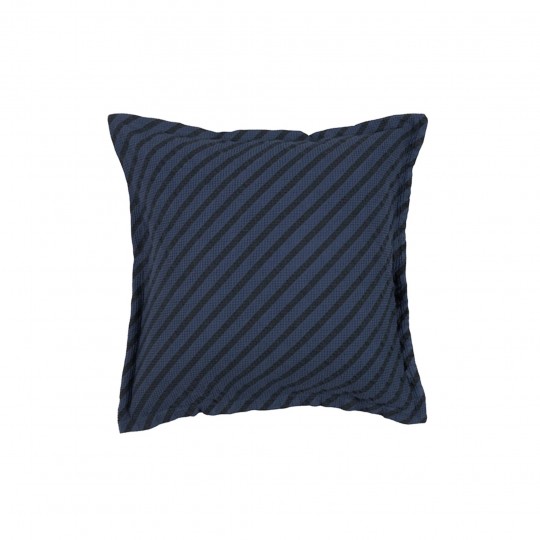 Nobodinoz - Διακοσμητικό Μαξιλάρι Landscape Stripes Cobalt 45x45cm