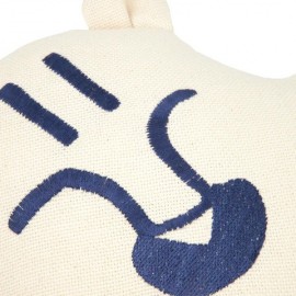 Nobodinoz - Μαξιλάρι Tiger Blue/Natural 40x32cm Nobodinoz - Μαξιλάρι Tiger Blue/Natural 40x32cm