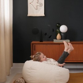 Nobodinoz - Κρεμαστό Διακοσμητικό Τοίχου Landscape Bird Brown /Natural 32x45cm