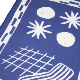 Nobodinoz - Παρεό Portofino Full Blue 106x146cm