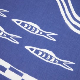 Nobodinoz - Παρεό Portofino Full Blue 106x146cm