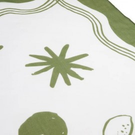 Nobodinoz - Παρεό Portofino Green 106x146cm Nobodinoz - Παρεό Portofino Green 106x146cm