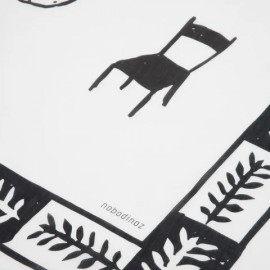 Nobodinoz - Παρεό Portofino Black 106x146cm Nobodinoz - Παρεό Portofino Black 106x146cm