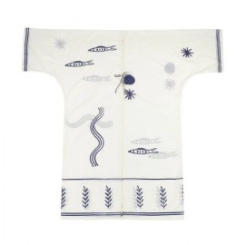 Nobodinoz - Κιμονό Portofino Natural Blue Nobodinoz - Κιμονό Portofino Natural Blue