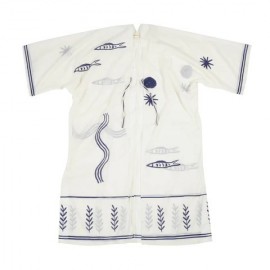 Nobodinoz - Κιμονό Portofino Natural Blue