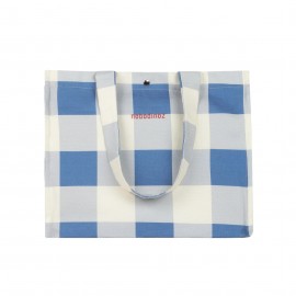 Nobodinoz - Τσάντα Tote Portofino Blue Checks
