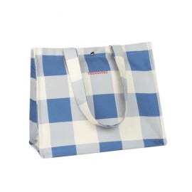 Nobodinoz - Τσάντα Tote Portofino Blue Checks Nobodinoz - Τσάντα Tote Portofino Blue Checks