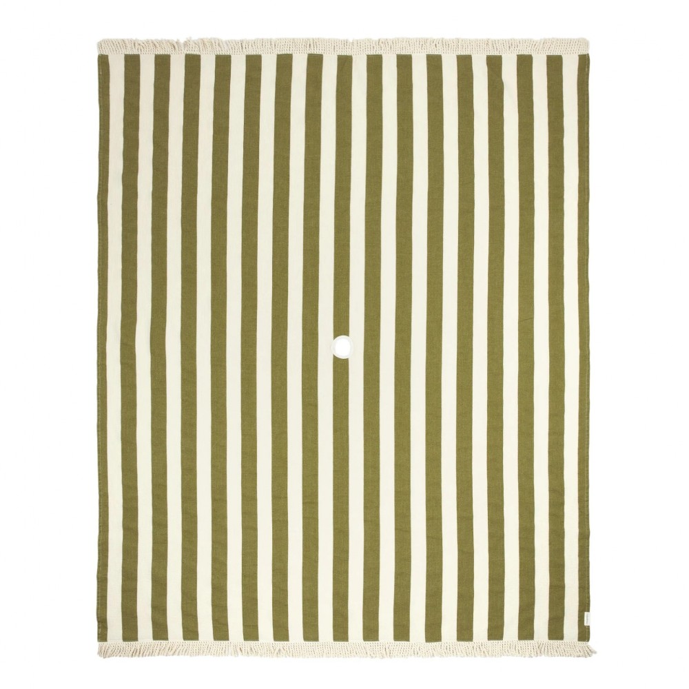 Nobodinoz - Πετσέτα Παραλίας Portofino Pistachio Stripes Waffle XL Nobodinoz - Πετσέτα Παραλίας Portofino Pistachio Stripes Waffle XL