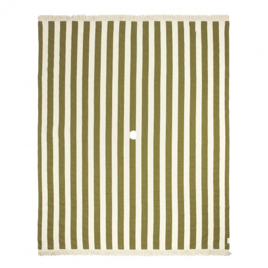 Nobodinoz - Πετσέτα Παραλίας Portofino Pistachio Stripes Waffle XL Nobodinoz - Πετσέτα Παραλίας Portofino Pistachio Stripes Waffle XL