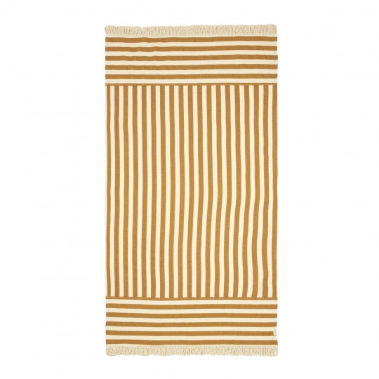 Nobodinoz - Πετσέτα Θαλάσσης Portofino Honey Stripes Waffle 84x150cm