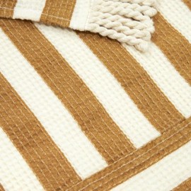 Nobodinoz - Πετσέτα Παραλίας Portofino Honey Stripes Waffle XL Nobodinoz - Πετσέτα Παραλίας Portofino Honey Stripes Waffle XL