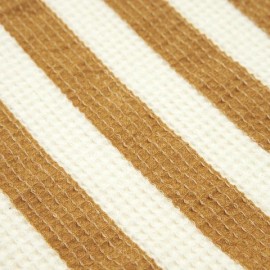 Nobodinoz - Πετσέτα Παραλίας Portofino Honey Stripes Waffle XL Nobodinoz - Πετσέτα Παραλίας Portofino Honey Stripes Waffle XL