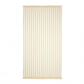 Nobodinoz - Πετσέτα Θαλάσσης Portofino Black Stripes Waffle 84x150cm