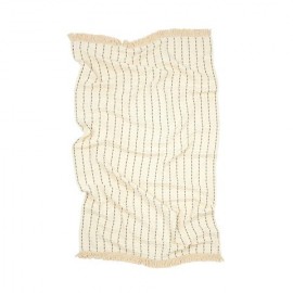 Nobodinoz - Πετσέτα Θαλάσσης Portofino Black Stripes Waffle 84x150cm Nobodinoz - Πετσέτα Θαλάσσης Portofino Black Stripes Waffle 84x150cm