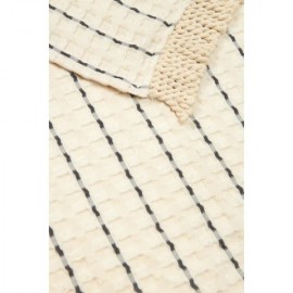 Nobodinoz - Πετσέτα Θαλάσσης Portofino Black Stripes Waffle 84x150cm Nobodinoz - Πετσέτα Θαλάσσης Portofino Black Stripes Waffle 84x150cm