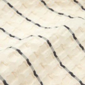 Nobodinoz - Πετσέτα Θαλάσσης Portofino Black Stripes Waffle 84x150cm Nobodinoz - Πετσέτα Θαλάσσης Portofino Black Stripes Waffle 84x150cm