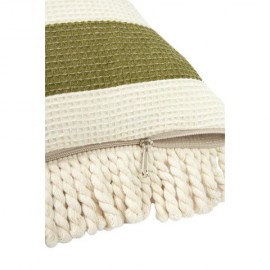 Nobodinoz - Αδιάβροχο Μαξιλάρι Portofino Pistachio Stripes Waffle 35x23cm Nobodinoz - Αδιάβροχο Μαξιλάρι Portofino Pistachio Stripes Waffle 35x23cm