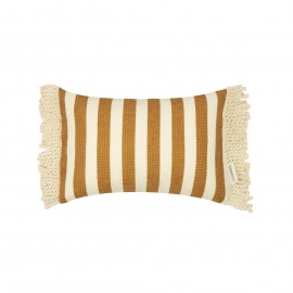 Nobodinoz - Αδιάβροχο Μαξιλάρι Portofino Honey Stripes Waffle 35x23cm