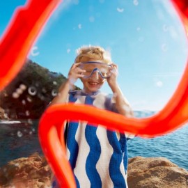 Nobodinoz - Πόντσο Παραλίας Portofino Blue Waves Waffle 6-9 ετών Nobodinoz - Πόντσο Παραλίας Portofino Blue Waves Waffle 6-9 ετών