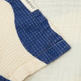 Nobodinoz - Πόντσο Παραλίας Portofino Blue Waves Waffle 6-9 ετών Nobodinoz - Πόντσο Παραλίας Portofino Blue Waves Waffle 6-9 ετών