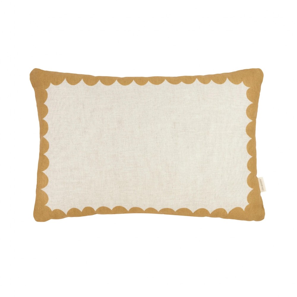 Nobodinoz - Vibes Ορθογώνιο Μαξιλάρι Mustard L