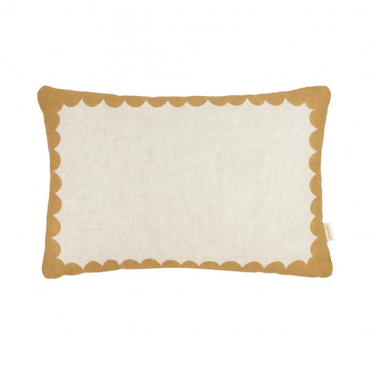 Nobodinoz - Vibes Ορθογώνιο Μαξιλάρι Mustard L