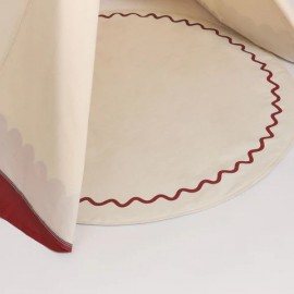 Nobodinoz - Vibes Στρογγυλό Χαλί Carmine