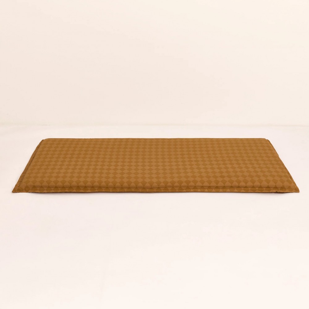 Nobodinoz - Vibes Στρώμα Δαπέδου Mustard Harlequin