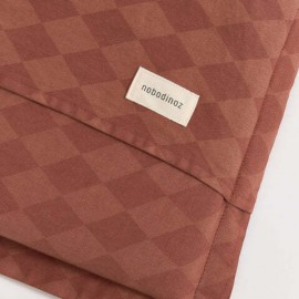 Nobodinoz - Vibes Στρώμα Δαπέδου Maroon Harlequin