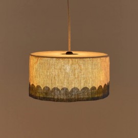 Nobodinoz - Vibes Υφασμάτινο Φωτιστικό Οροφής Green