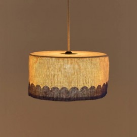 Nobodinoz - Vibes Υφασμάτινο Φωτιστικό Οροφής Blue