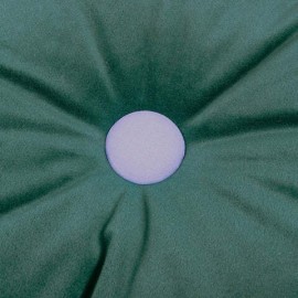 Nobodinoz - Vibes Στρογγυλό Μαξιλάρι Διπλής Όψης Eco Velvet Jungle Green