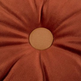 Nobodinoz - Vibes Στρογγυλό Μαξιλάρι Διπλής Όψης Eco Velvet Wild Brown